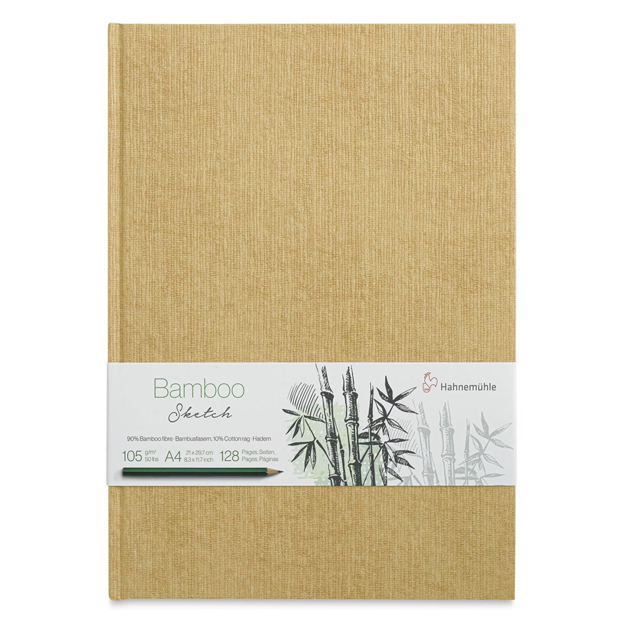 Hahnemühle Bamboo Hardbound Sketchbook - 11.7" x 8.3", 128 Pages, 50 lb